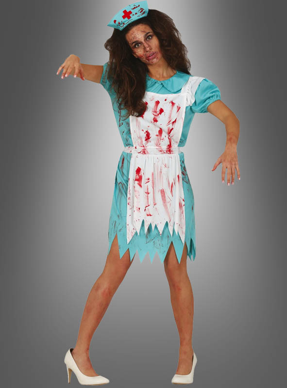Zombie OP Schwester Kostüm 