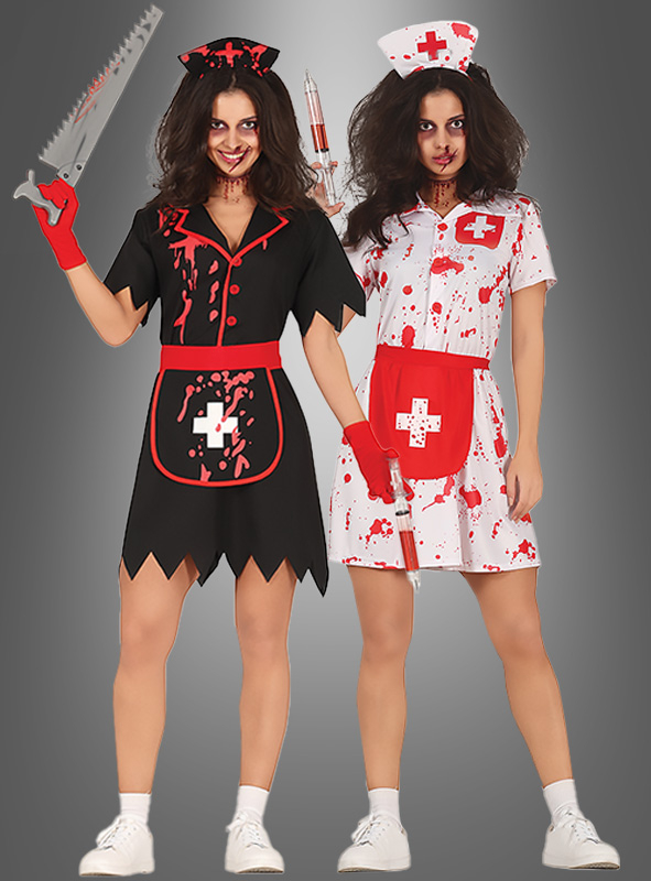 Krankenschwester Zombie Kostüm 