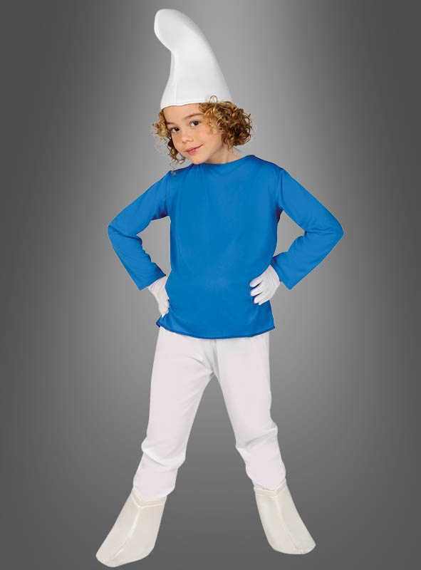 Blauer Zwerg Kinderkostüm 