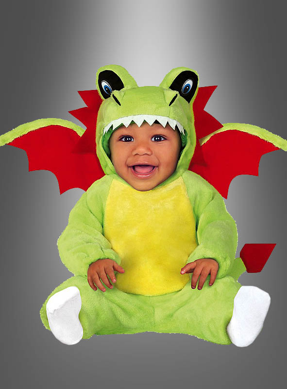 Kuscheliges Drachen Baby Kostüm 