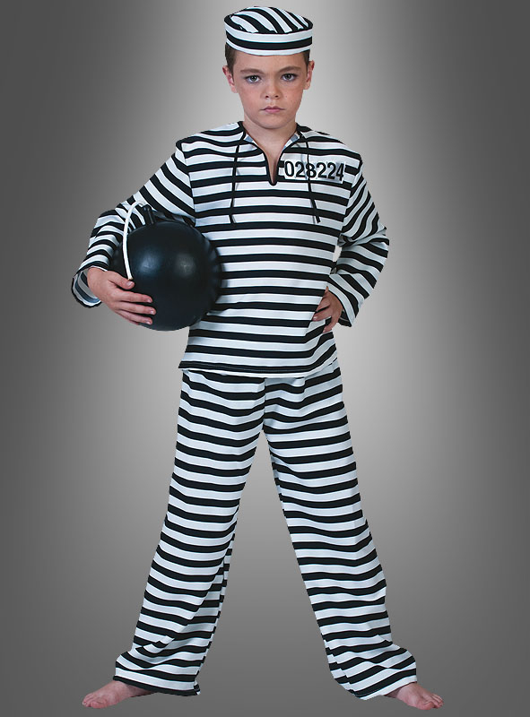 Prisoner Costume for Kids 