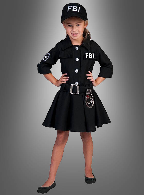 FBI Uniform Dress for Girls 