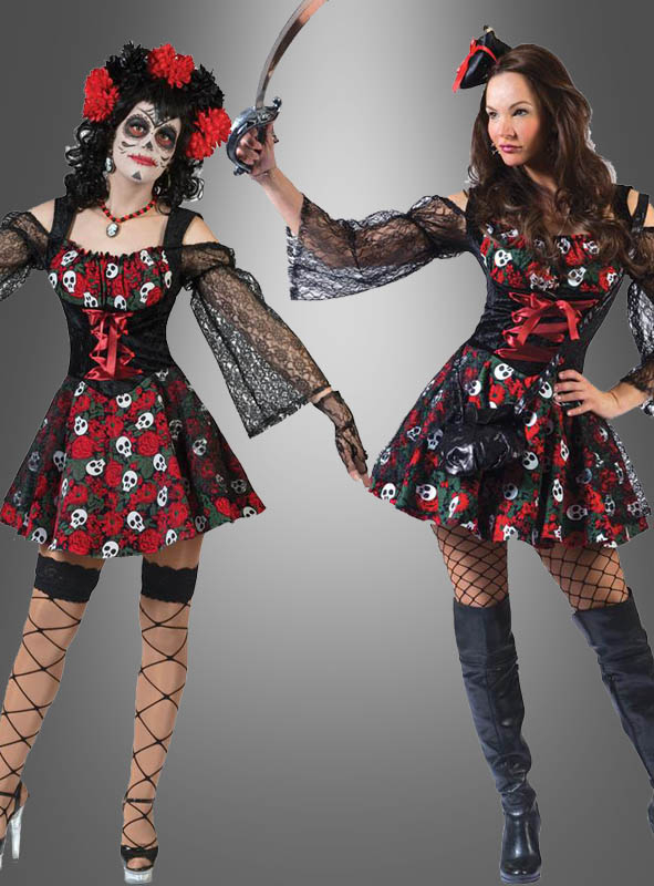 Convertible Skull Dress Size