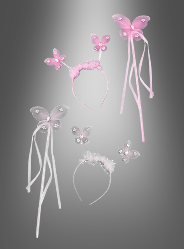 Butterfly headband and wand 