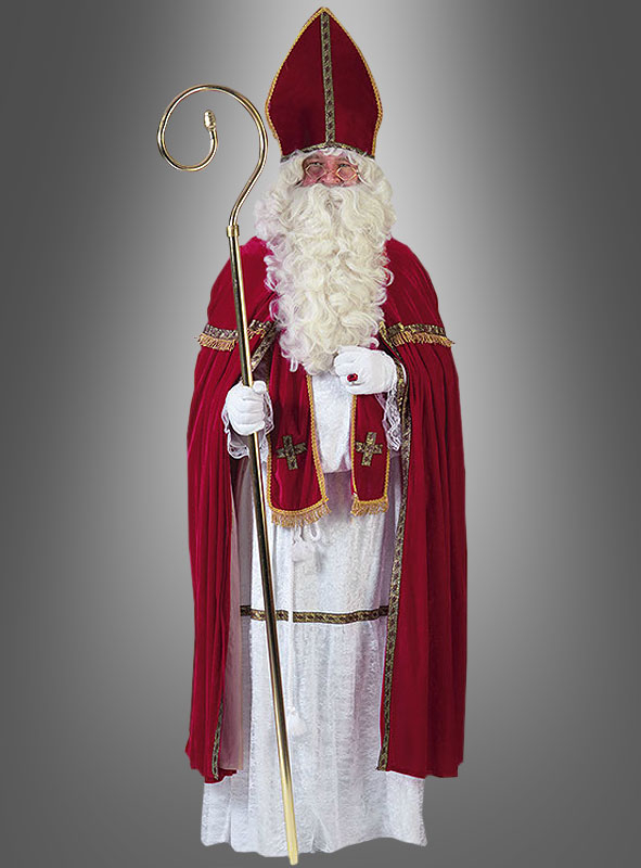 Bischof Nikolaus Kostüm für Erwachsene bis XXL