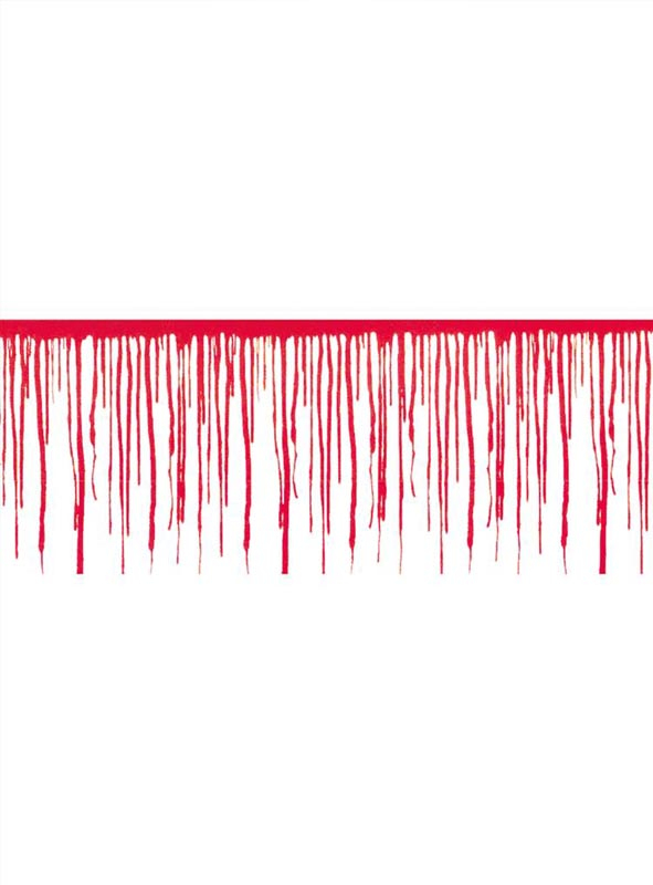 Bloody Wall Roll Decoration 630x30cm 