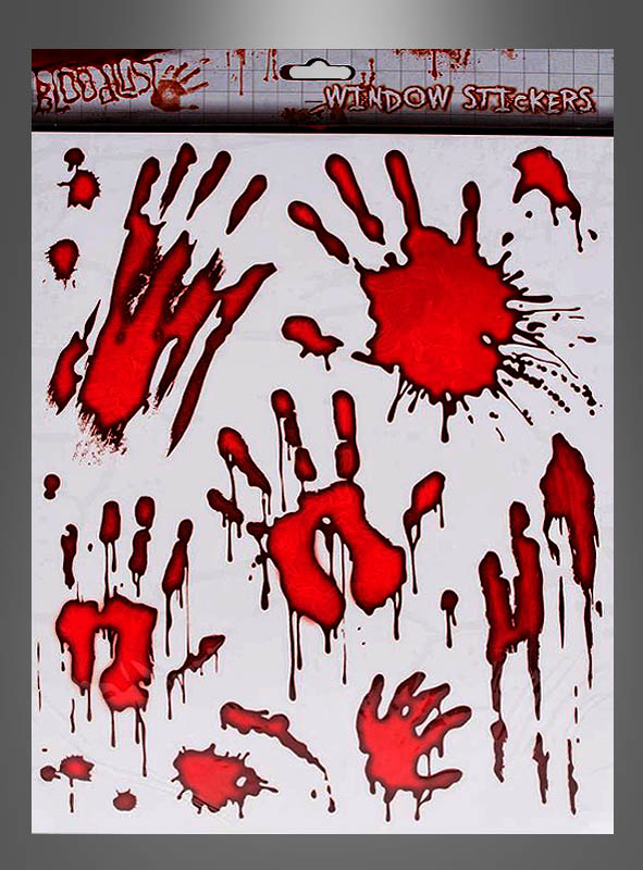 Bloody Bathroom Stickers 