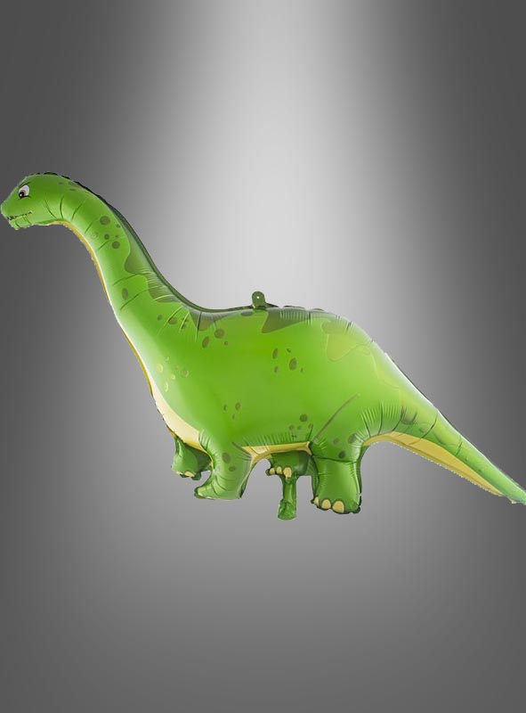 Grüner Dinosaurier Folienballon 63,2x129cm 