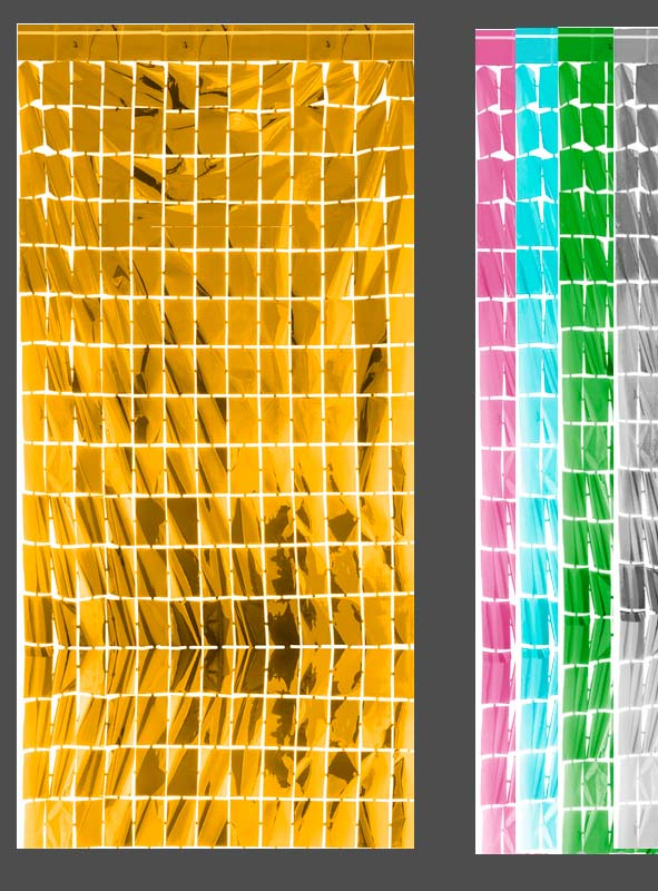 Party decoration background foil 