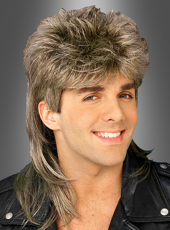 Мужские прически 80 х. Стрижка Modern Mullet. 80s Mullet Wig. Маллет 80х. Стрижка маллет Mullet мужская.