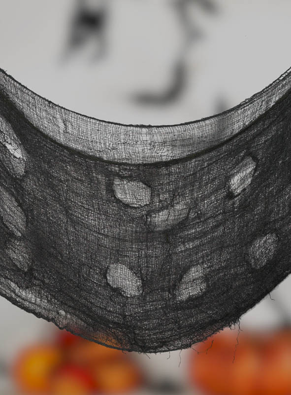 Haunted Cloth Halloween grey 