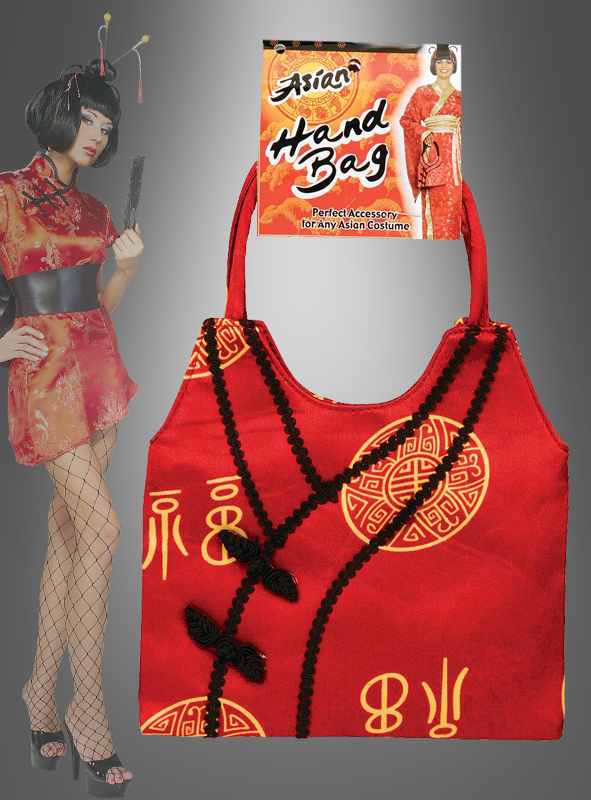 Asia Handtasche zum Kostüm 
