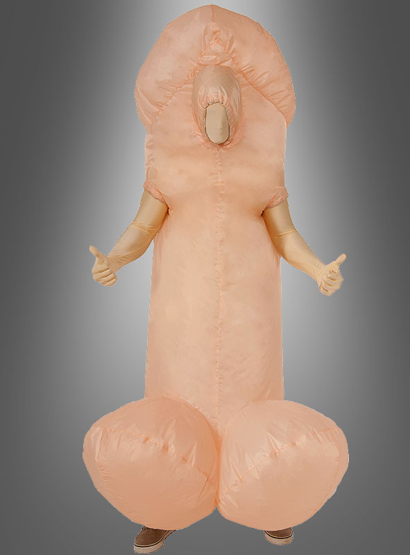 Aufblasbarer Riesenpenis Junggesellenabschied 