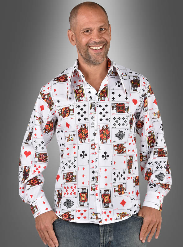 Casino Playing Cards Shirt for Men 