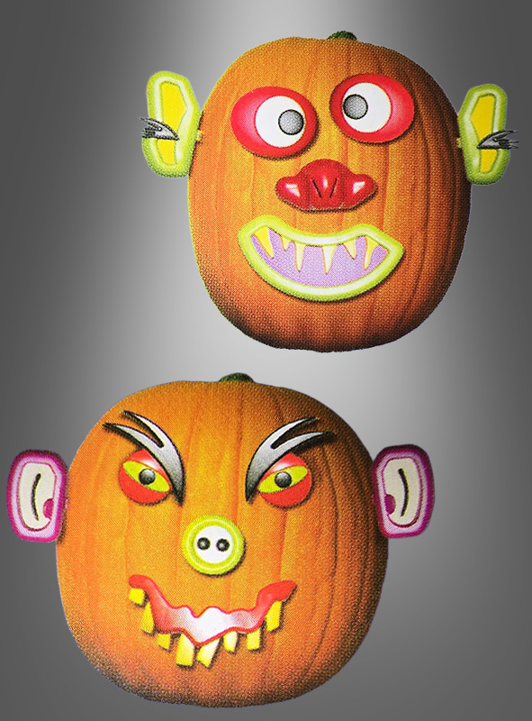 Pumpkin Decoration Kit for Kids 12 Parts 
