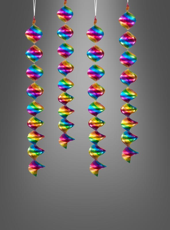 Metalic Spirals Party Decoration 