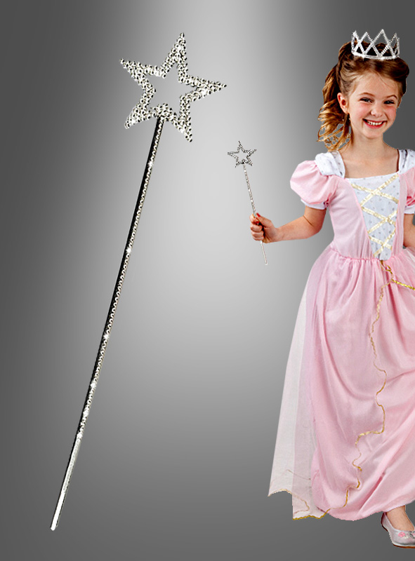 Zauberstab Estelle Stern silber