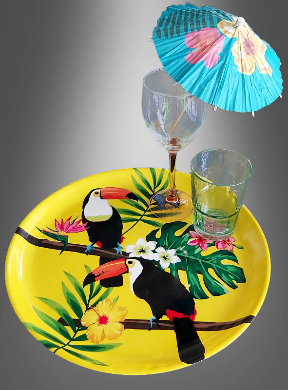 Serving tray toucan Hawaii 34,5cm 