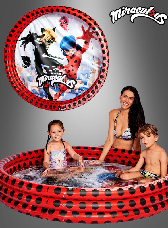 Big Swimming Pool Ladybug 150 cm Miraculous