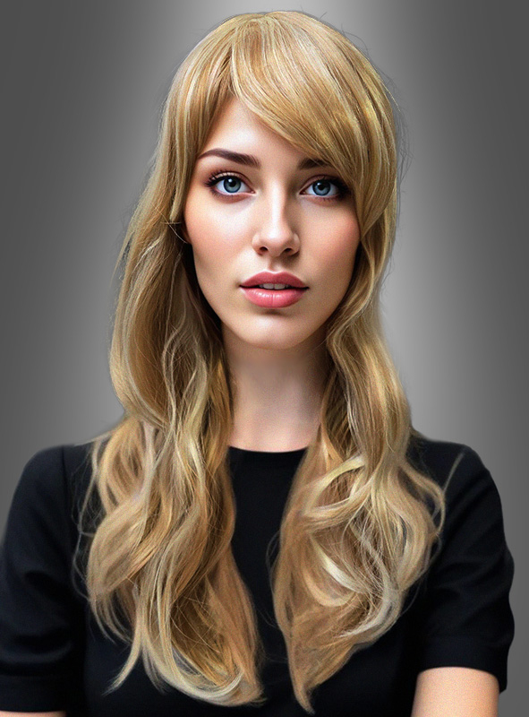Langhaar Perücke Linda Blond 