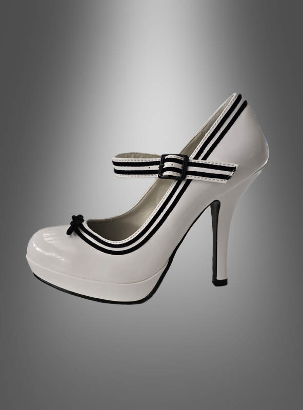 Rockabilly pumps with bow size 37 