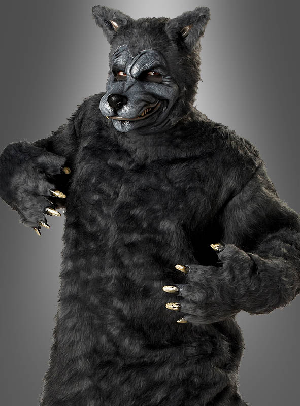 XXL Wolf Kostüm Übergröße Herren 