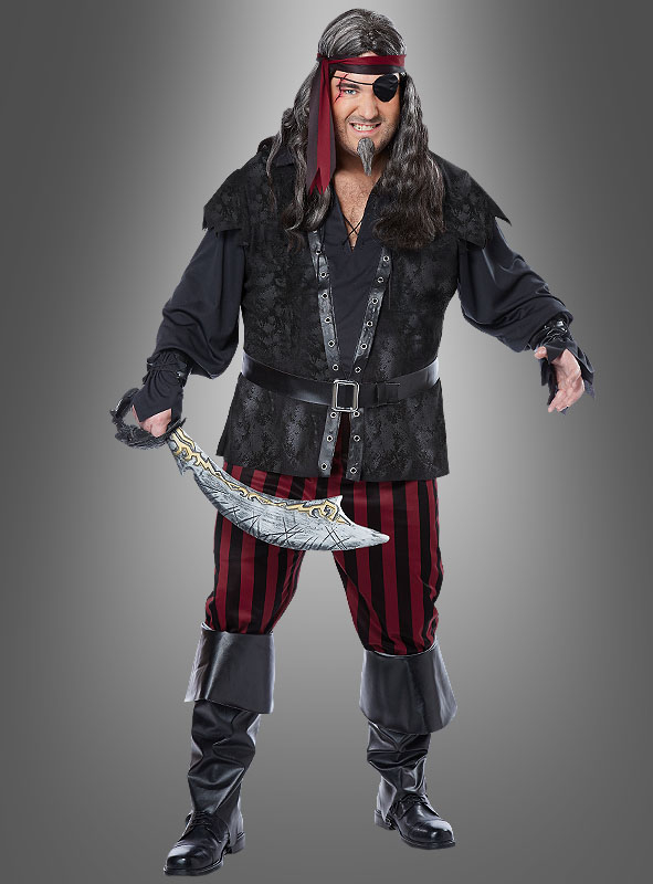 Plus Size Captain Klaas Costume 