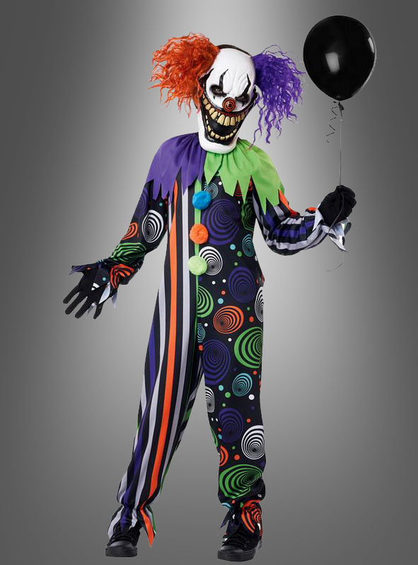 Neon Nightmare Clown Boy Children 