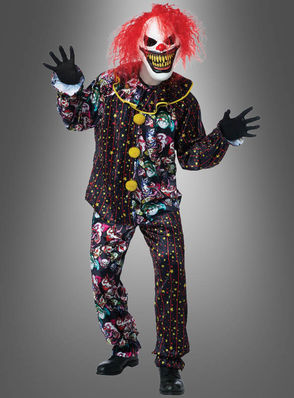 Killer Clown Kostüm Erwachsene 