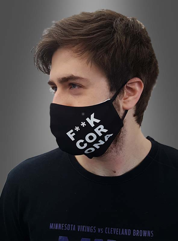 Bedruckte Corona Maske kaufen Sie hier » Kostümpalast