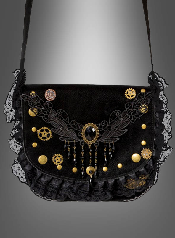 Steampunk Bag with Gears 