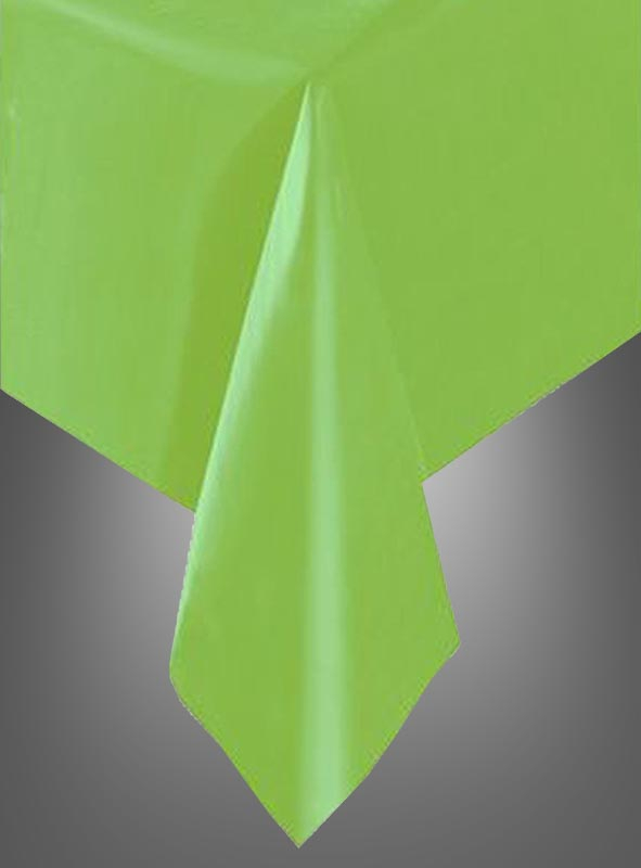 Praktische Party Tischdecke 137x274 cm grün grün