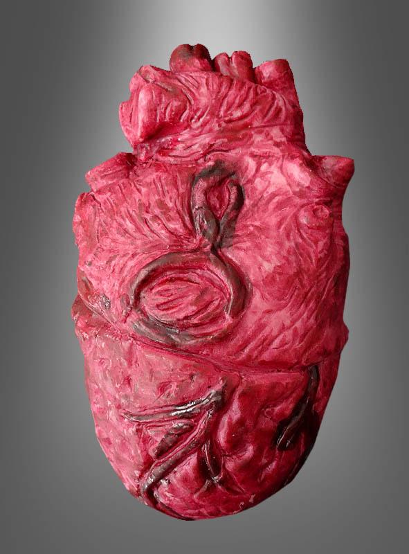 Halloween Herz aus Gummi ☠ bei Kostümpalast.de