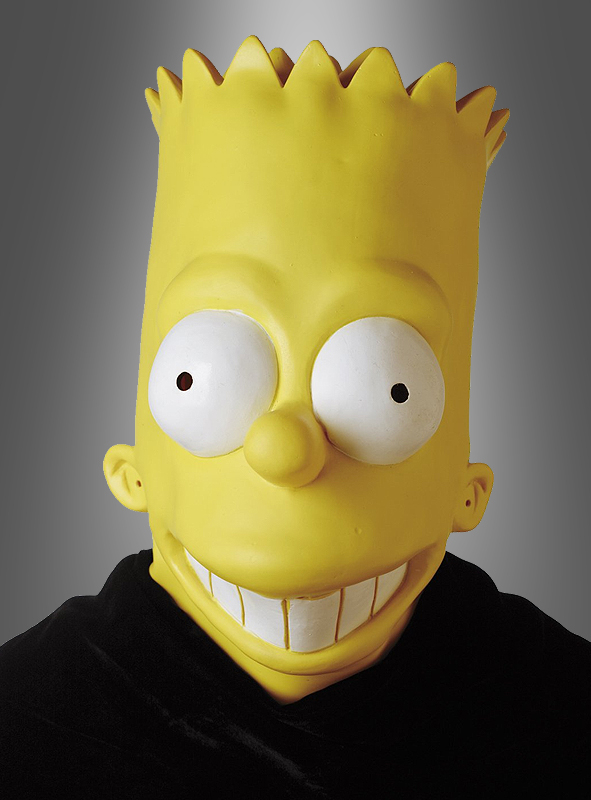 Bart Simpson Vinyl Adult Mask