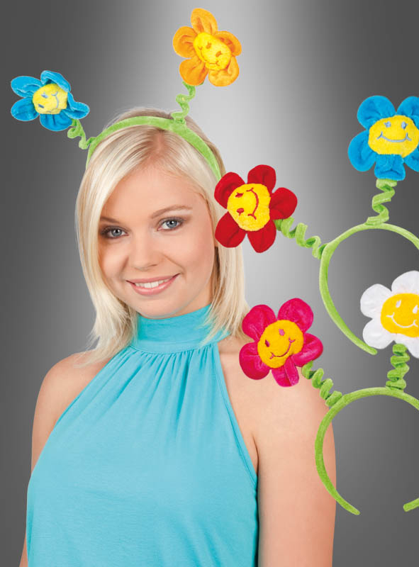 Haarreif mit Blumen bei » Kostümpalast.de