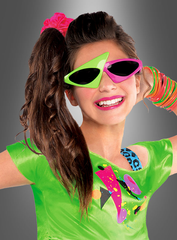 80er Brille asymmetrisch bei » Kostümpalast.de