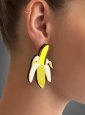 Banana Earrings Acryl Jewellery 