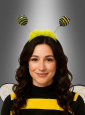 Honey Bee Headpiece with Glitter 