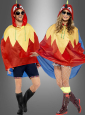 Parrot Party Poncho 