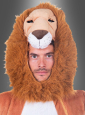 Plush Lion Head and Tail Unisex washable 