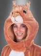 Plush Squirrel Mask Kit washable 