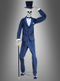 Riesiger animierter Skelett Gentleman 203cm 