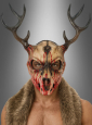 Bloody Stag Skull Foam Halfmask 