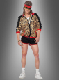80s Leopard Jacket and short Pants 