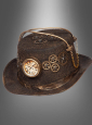 Steampunk  Top Hat rusty gold 