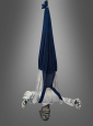 Upside Down hanging Zombie animated 160cm 