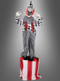 Animierter Clown auf Podest mit Bewegungsmelder 180cm 
