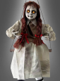 Schaukelnde Zombie Puppe 80cm animiert 