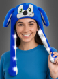 Blue Hedgehog Hat with LED 