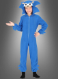 Kigurumi Hedgehog Onesie Blue 